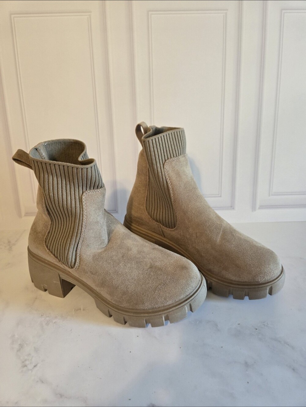 Light Gray Boots